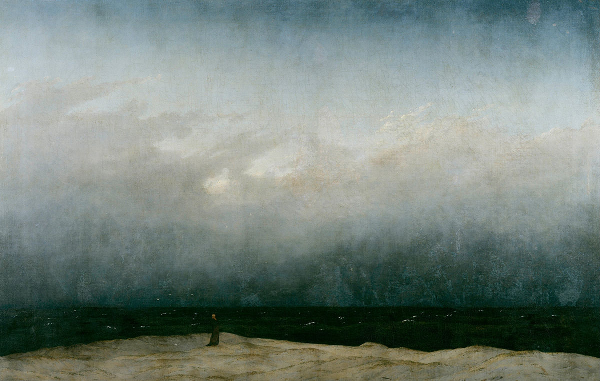Der Mönch am Meer Caspar David Friedrich, 1808-1810