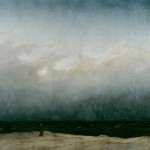 Restaurierte Version "Der Mönch am Meer" von Caspar David Friedrich (1808 - 1810)