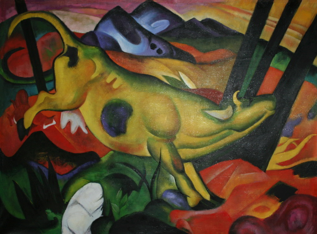 Franz Marc - Die gelbe Kuh (1911)