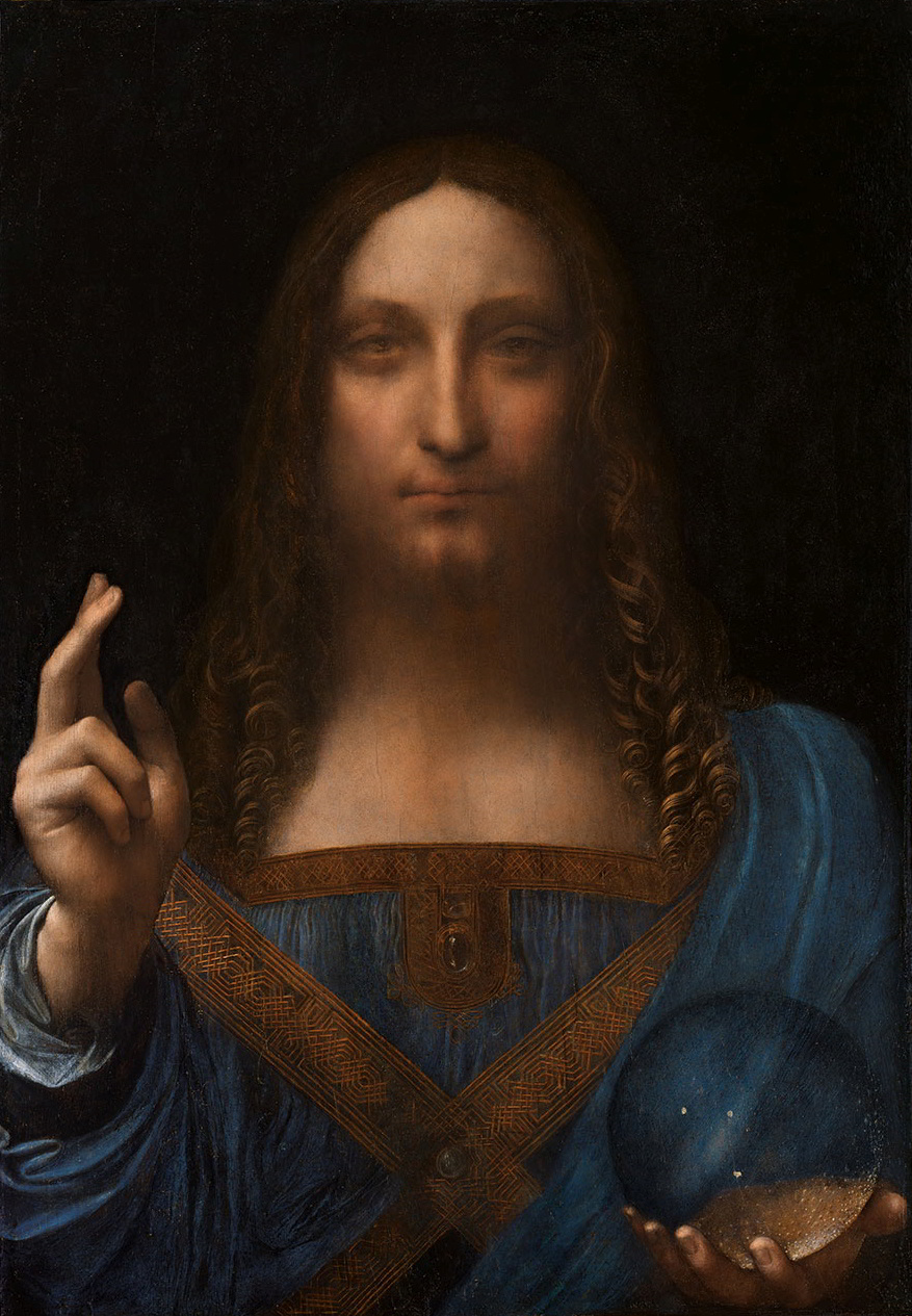 Salvator Mundi – Da Vinci Giclée Print On Canvas, High Quality, Standard Sizes, HQ Reproduction