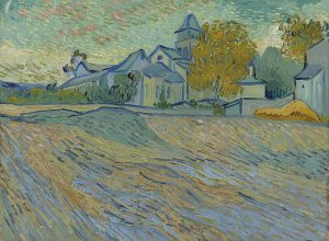 Vincent van Gogh - Vue de l'asile et de la Cha